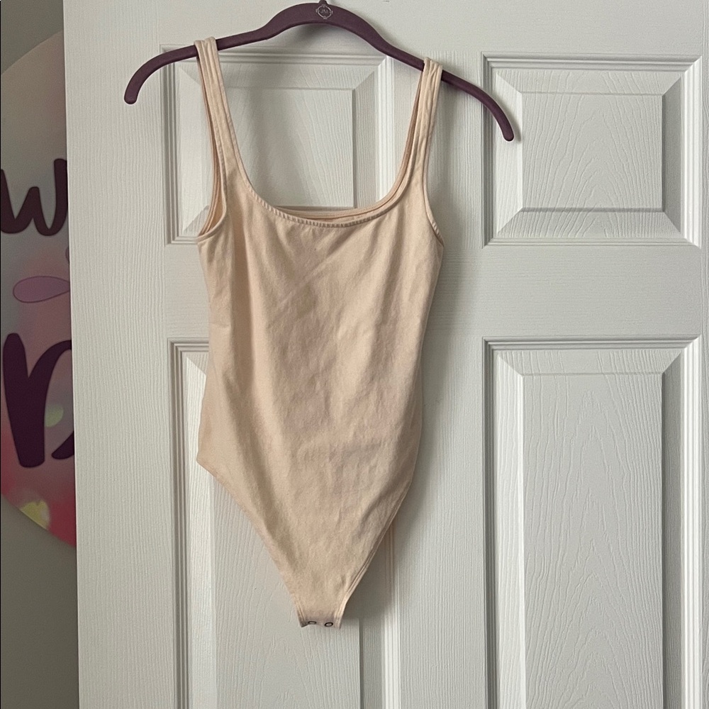American Eagle Outfitters small Tan soft Bodysuit